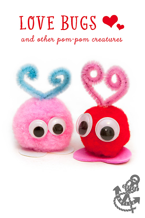 love bugs Valentine's Day craft idea