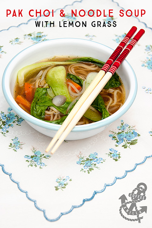 pak choi noodle soup recipe