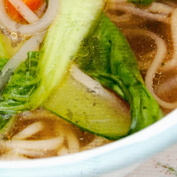 Pak Choi & Noodle Soup with Lemon Grass » Coffee & Vanilla