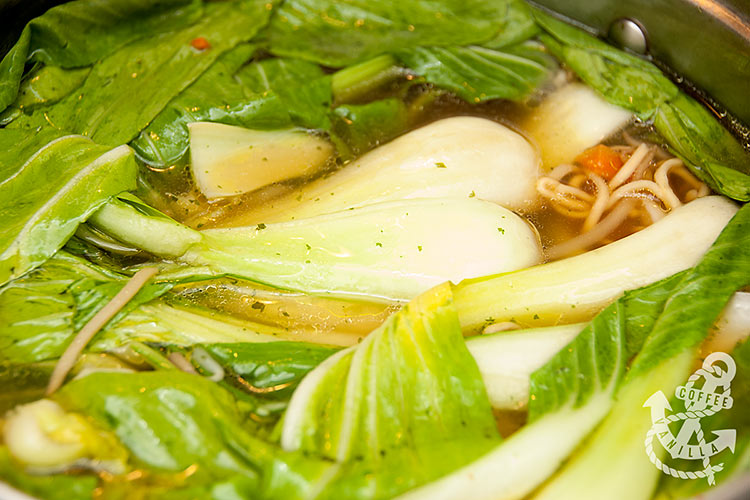 chinese pak choi soup