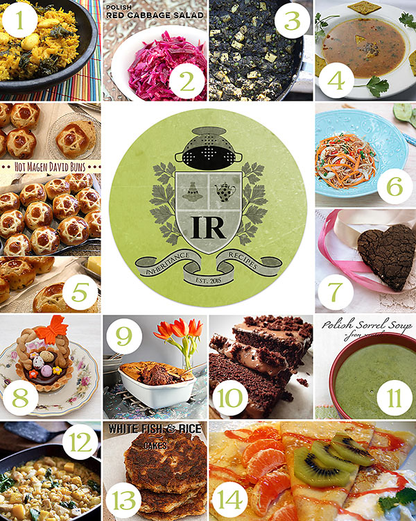 Inheritance Recipes round-up international traditional recipes link-up