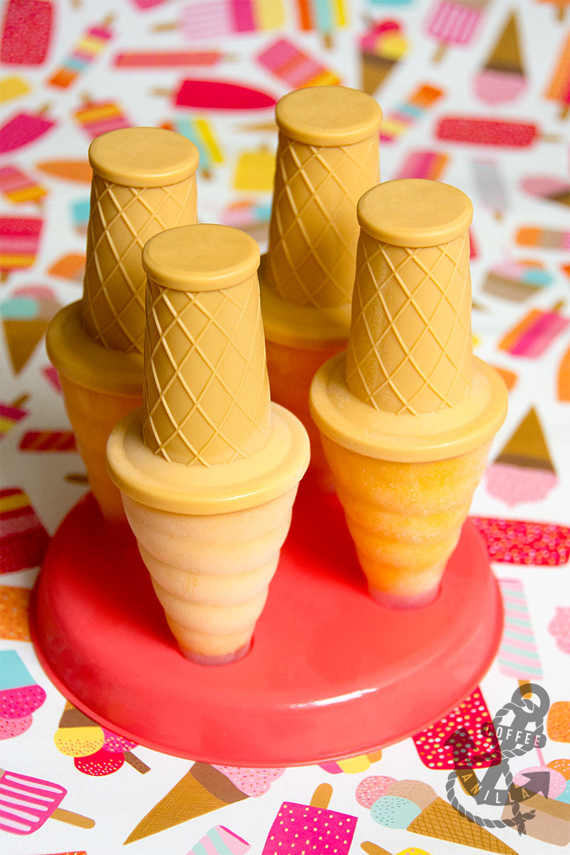 Super Easy Two Ingredient Mango Ice Lollies » Coffee & Vanilla