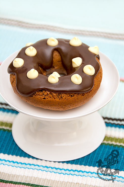 homemade baked chocolate donut recipe