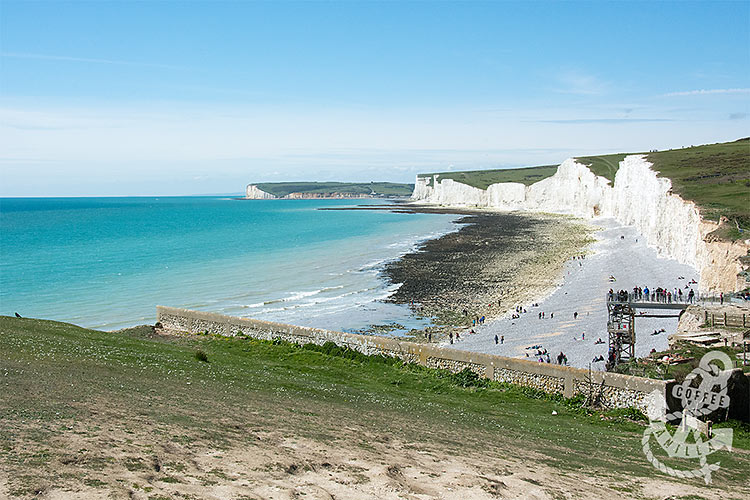 birling gap and the seven sisters cliffs 