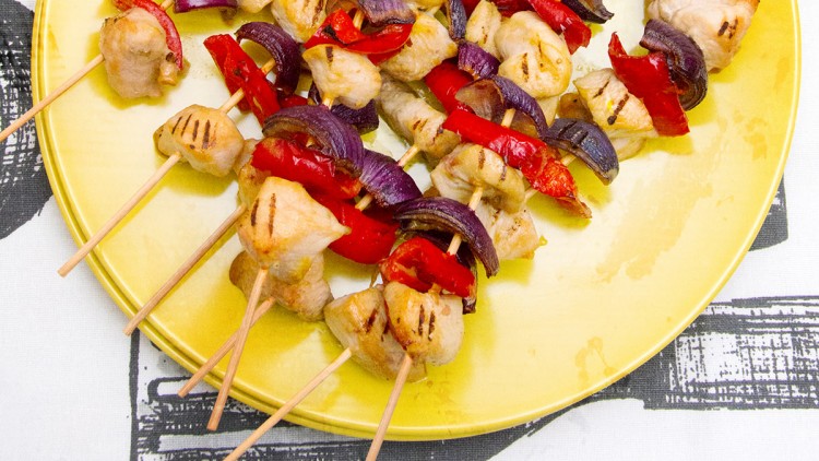 Classic BBQ Honey Chicken Skewers