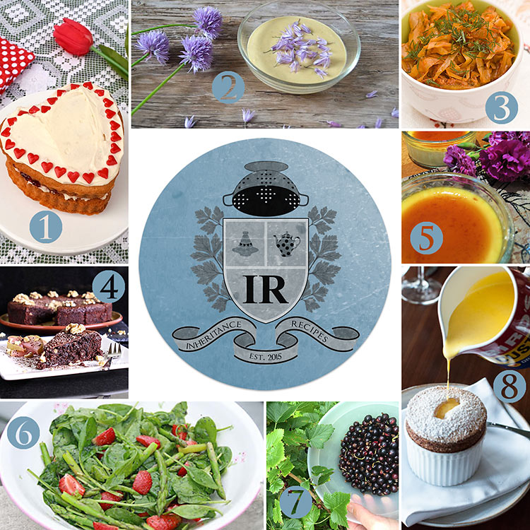 collection of inherited recipes from all over the world