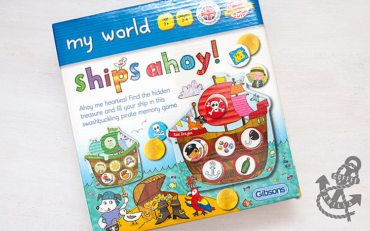 ship pirate board game for kids 