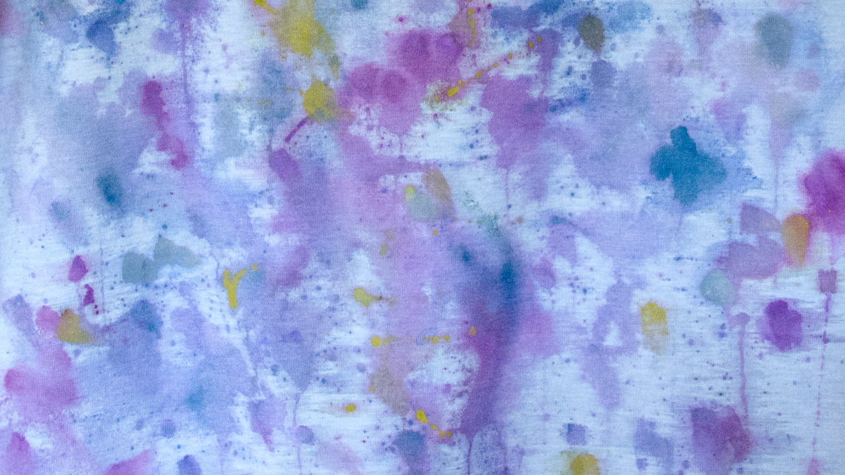 DIY Watercolour Effect Shirts for Summer Holidays
