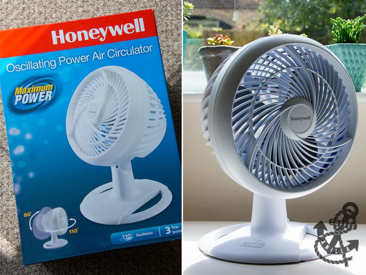 Honeywell oscillating power air circulator