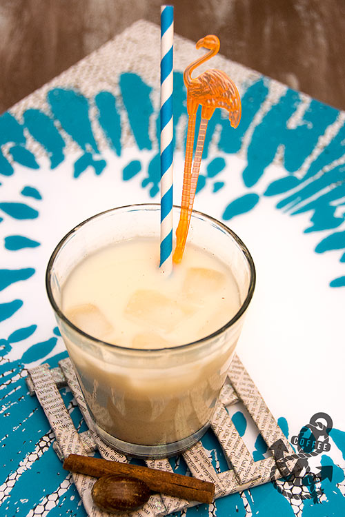 Caribbean spiced rum punch with milk recipe