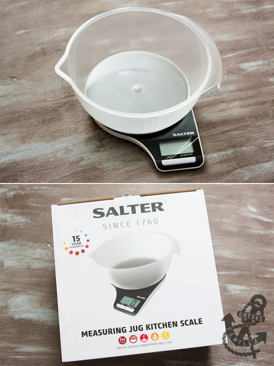 Salter measuring jug kitchen scale