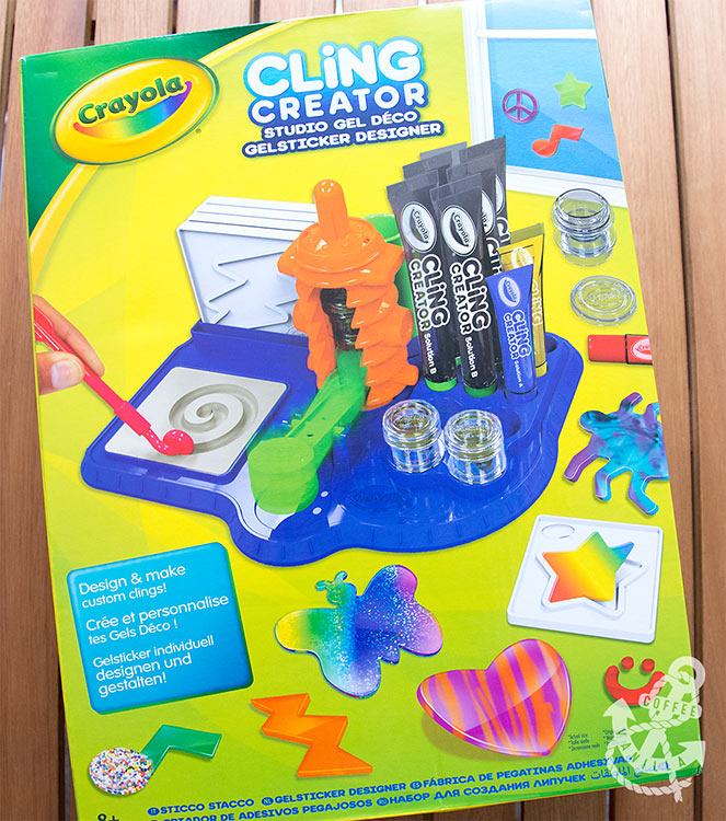 window cling making set from Crayola 