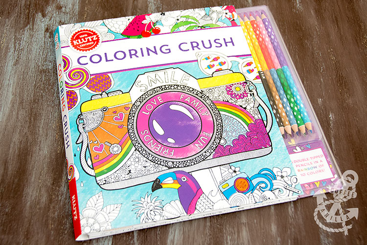 colouring book for teenagers from Klutz