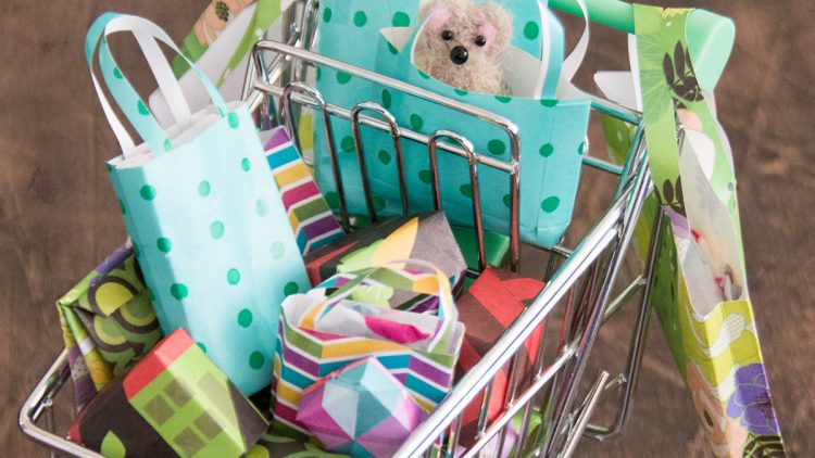 Miniature Shopping Trolley – New Year Countdown Calendar