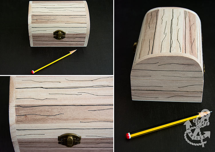 easy DIY pirate chest tutorial