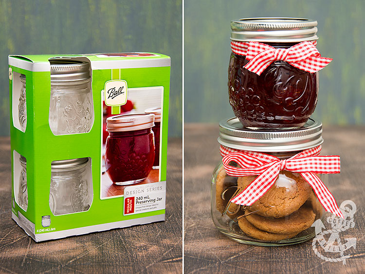 pretty jars for homemade preserves cookies chutneys