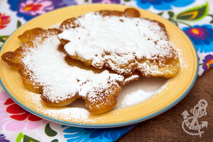 Polish yeast batter pancakes