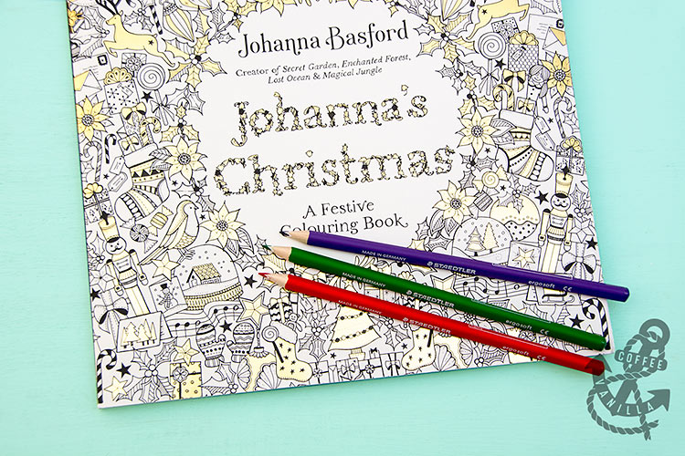 Johanna's Christmas - adult colouring book 