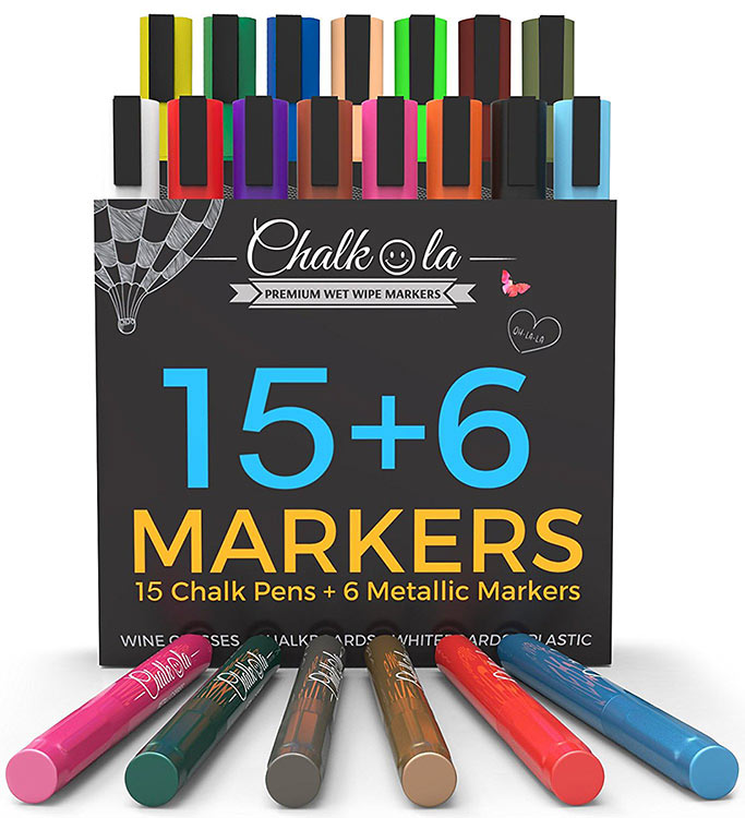 chalk markers giveaway