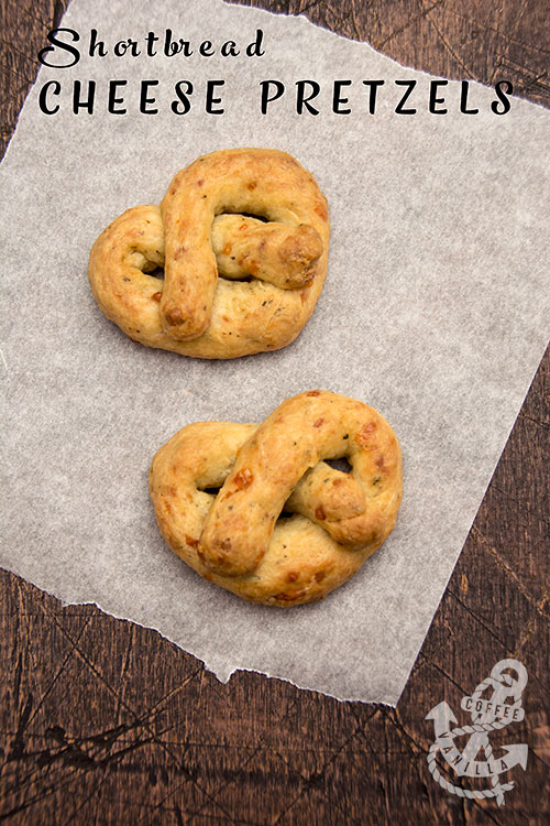 homemade baked cheese pretzels 