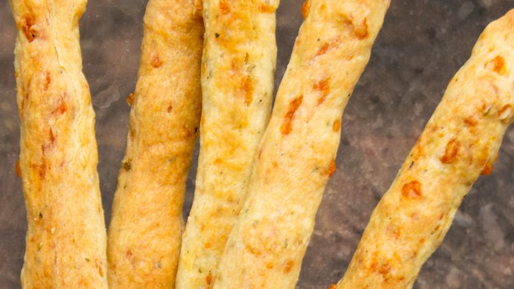 Shortbread Cheese Straws & Pretzels