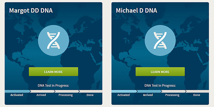 awaiting AncestryDNA test results 