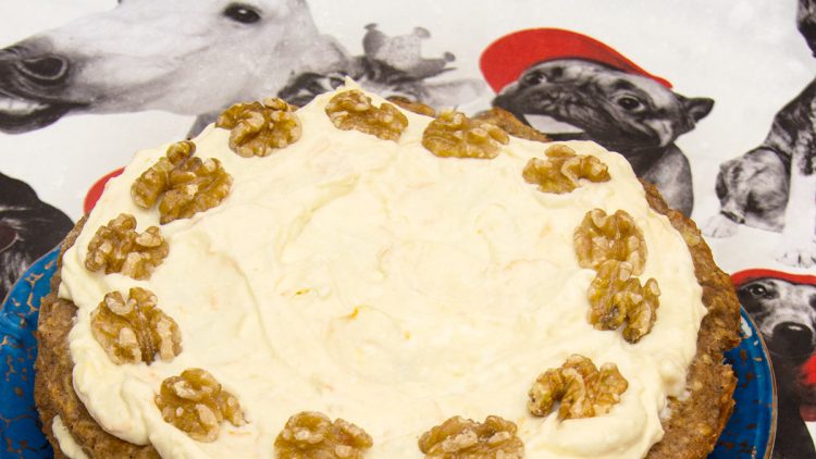 Parsnip and Orange Spiced Cake by Nadiya Hussain for the Red Nose Day