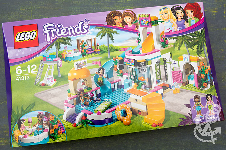 Lego Friends set with swimming pool 