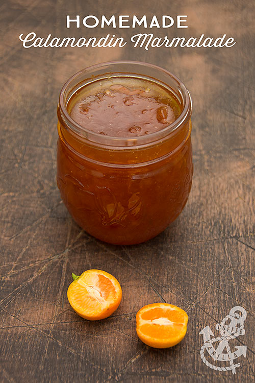 Homemade Calamondin Marmalade Coffee