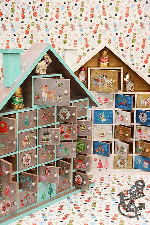 wooden advent calendar ideas