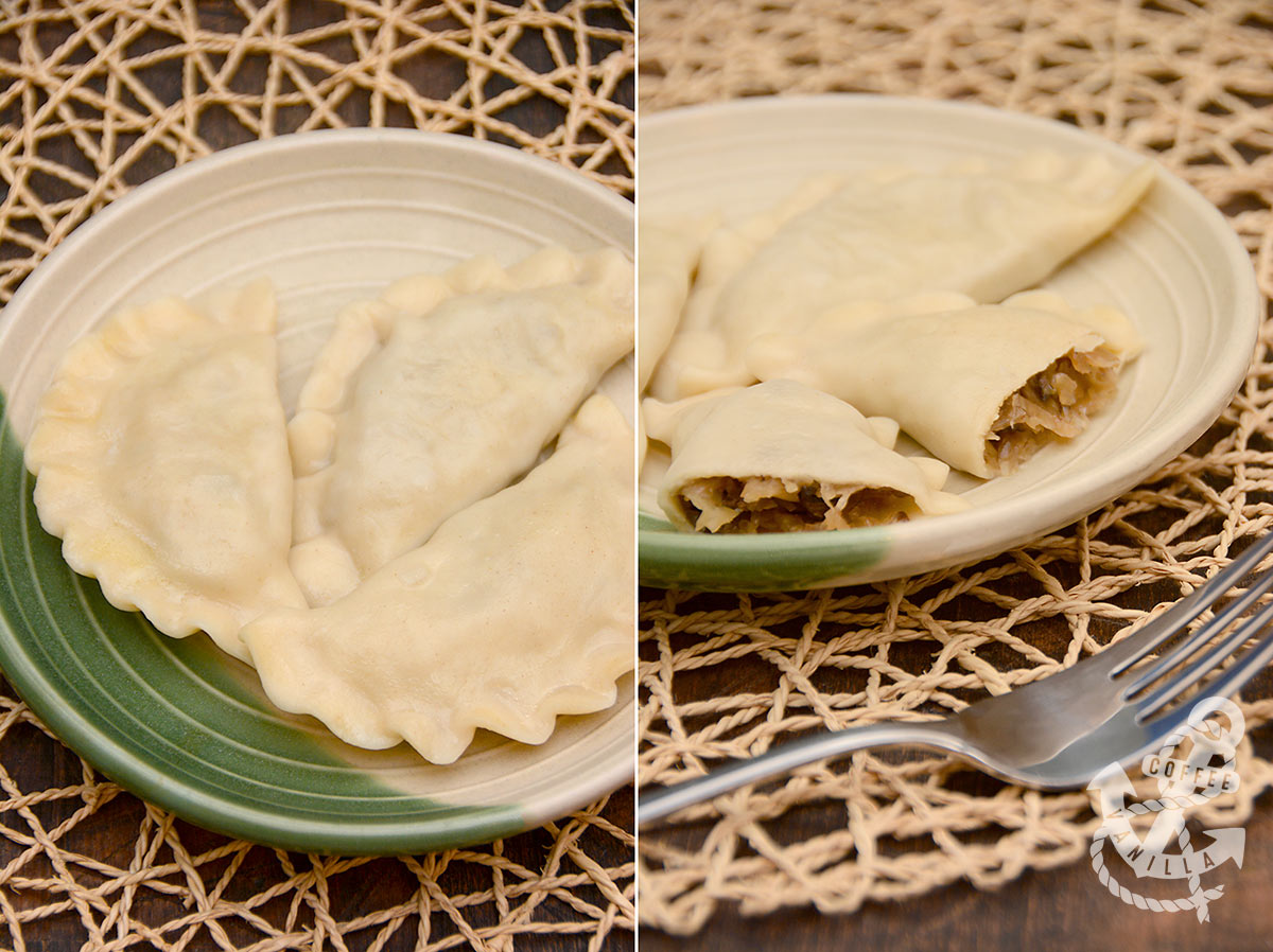 Babcia Ala's Wild Mushroom & Sauerkraut Pierogi Traditional Polish Recipe » Coffee & Vanilla