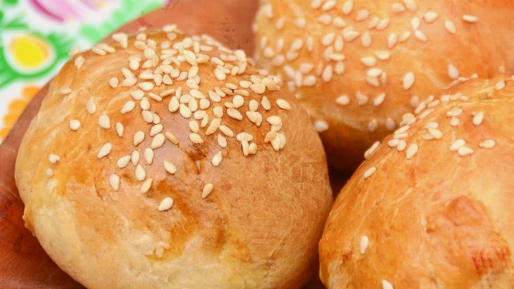 Buttery Yeast Bread Rolls & Bread Loaf