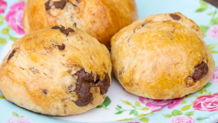 Bułeczki Maślane z Czekoladą / Chocolate Brioche Rolls